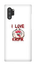 I Love Knopir Samsung Cases