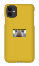worlds best streamer phone case (iphone)