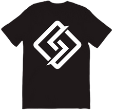 T-Shirt with large white logo on back