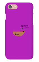 quinoa bowl iPhone case