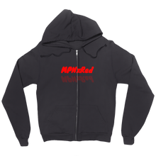 mpnxred Zip Up Hoodie
