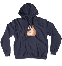 Chocolate Hamster vanlau Hoodies (No-Zip/Pullover)