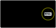USG YELLOW LOGO XXL Gaming Mousepad
