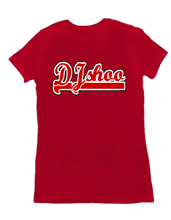 DJ SHOO tshirt-women-back