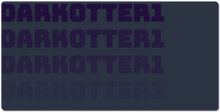 darkotter1 XXL Gaming Mousepad
