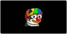 Clown Logo XXL Gaming Mousepad