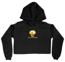 Women's Cropped Hoodie slappedmushroom