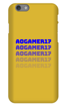 aogamer17 iPhone Phone Cases