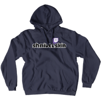 Black Logo ShrivelHoodie (No-Zip/Pullover)