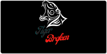 XXL Gaming Mousepad Tiger Brqken
