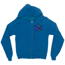 xbadwolfgirl Zip Up Hoodie