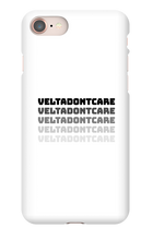 veltadontcare iPhone Phone Cases