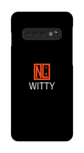 NLWITTY Logo Samsung Phone Case - Black