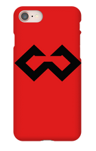 Cereal_Wars iPhone Phone Case (Black Out Logo)