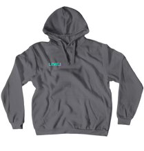 LEVEL UP "MINT" Mini Logo Hoodie (No-Zip/Pullover)