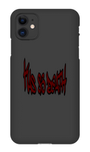 kas83death iPhone Phone Cases