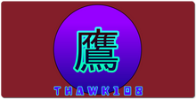 Hawk Kanji | XL Mouse Pad