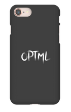 White Optimal iPhone Cases