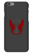 BU UPE Gray Letters iPhone Case