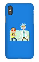Capinha iPhone Rick and Morty Chave