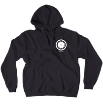 White Logo Hoodie