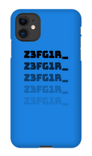 Z3FG1R_ Black Text Iphone Cases