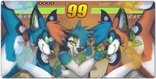 Blue Vs Orange XXL Mousepad