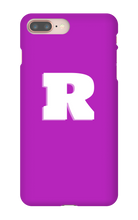 Ryan Syed iPhone Case White Logo