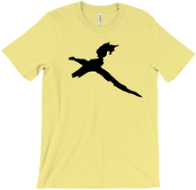 Cat Bird on a Stick Black T-Shirts