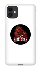 Fire Bear IPhone Case