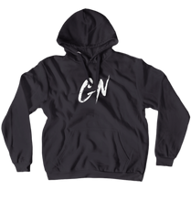 griff_nick Hoodies White Logo(No-Zip/Pullover)