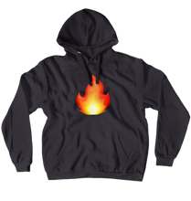 Hoodie on FIRE! (No-Zip/Pullover)