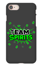 Team Spirits Green Theme iPhone Phone Cases