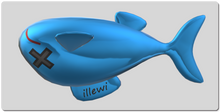 illewi XXL Fishy Gaming Mousepad