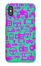 LMY gamer purple iPhone Phone Cases