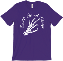 T-Shirt: Don't be a chump! [Black]