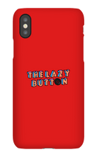 TheLazyButton iPhone case