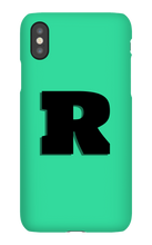 Ryan Syed iPhone Case Black Logo