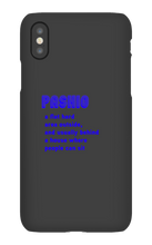 Pashio iPhone Case