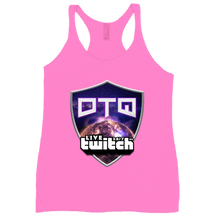 DTQ 24/7 Ladies Racerback Tank (Hot Colors)