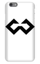 Cereal_Wars iPhone Phone Case (Black Out Logo)