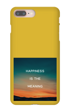 Happiness is the meaning iPhone Cases