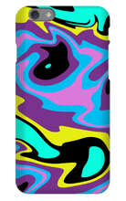 80's swirl iPhone Phone Cases