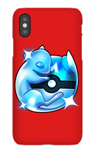 Shiny Mew on Shiny Master Ball Iphone Case