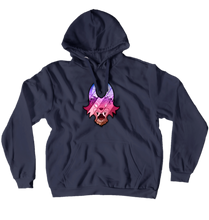 Big fade logo hoodie