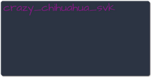 crazy_chihuahua_svk XXL Gaming Mousepad