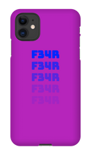 F34R iPhone Phone Cases