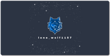 lone_wolf1157 XXL Gaming Mousepad