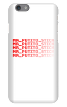 mr_putito_stick iPhone Phone Cases