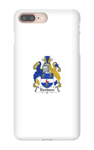 Davidson family Crest iPhone Phone Case